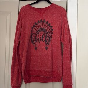 Kc chiefs women’s crewneck unisex size medium